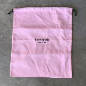 Kate Spade NEW YORK Pink Dust Bag Purse Protector